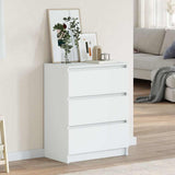 Sideboard White 60x35x76 cm Engineered Wood