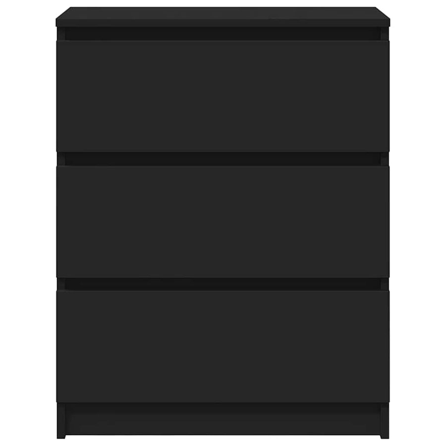 Sideboard Black 60x35x76 cm Engineered Wood