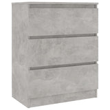Sideboard Concrete Grey 60x35x76 cm Engineered Wood - Top-Down View