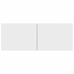 TV Cabinet White 80x30x30 cm Engineered Wood