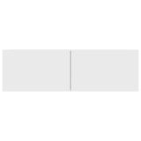 TV Cabinet White 100x30x30 cm Engineered Wood