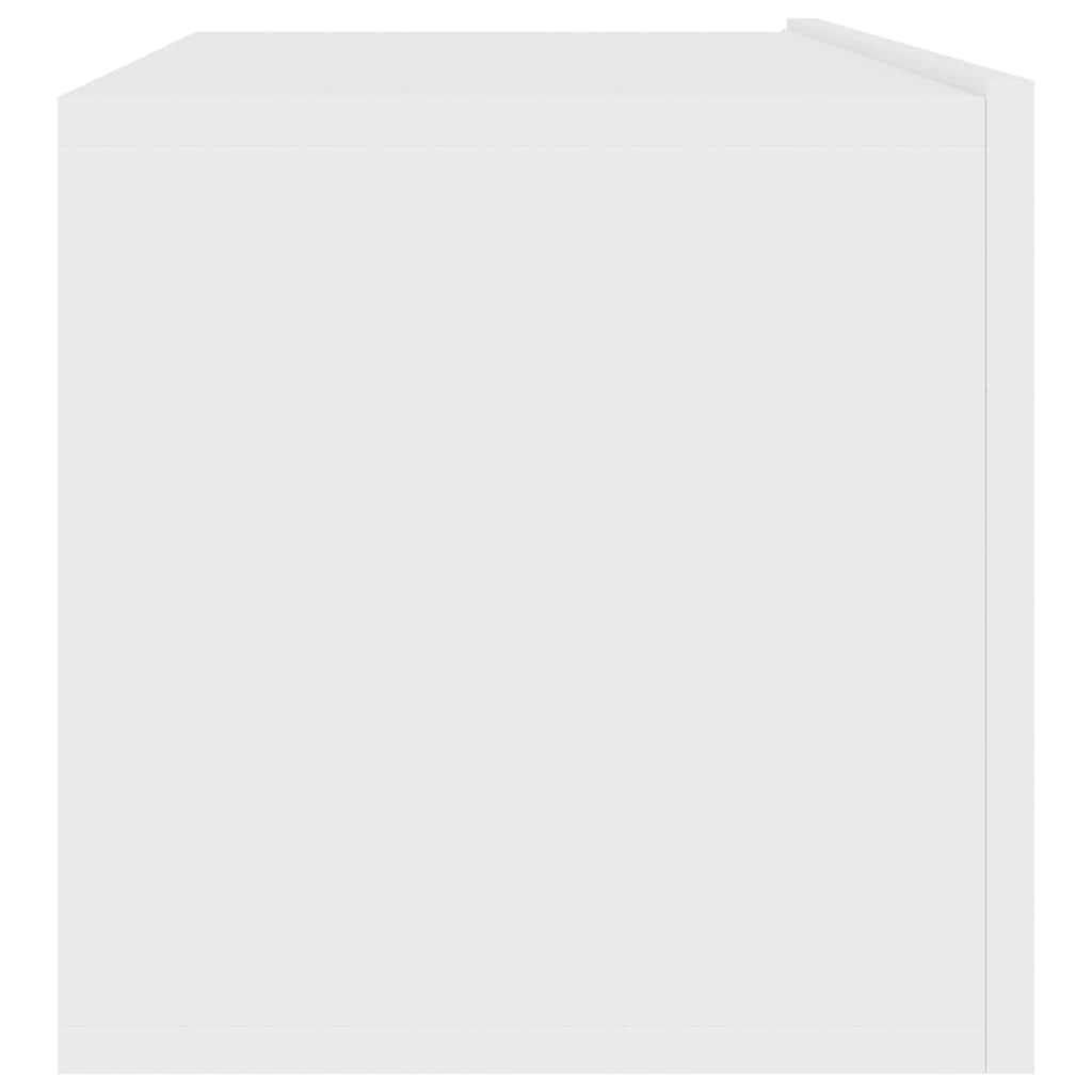 TV Cabinet White 100x30x30 cm Engineered Wood