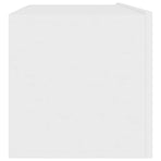 TV Cabinet White 100x30x30 cm Engineered Wood