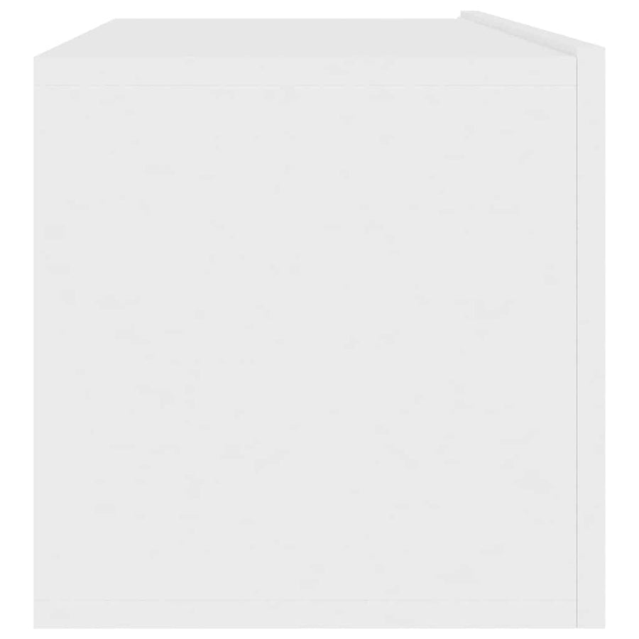 TV Cabinet White 100x30x30 cm Engineered Wood