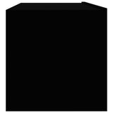 TV Cabinet Black 100x30x30 cm Engineered Wood