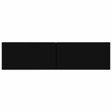 TV Cabinet Black 120x30x30 cm Engineered Wood