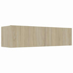 TV Cabinet Sonoma Oak 120x30x30 cm Engineered Wood