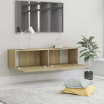TV Cabinet Sonoma Oak 120x30x30 cm Engineered Wood