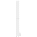 CD Cabinet White 102x23x177.5 cm Engineered Wood