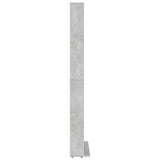 CD Cabinet Concrete Grey 102x16x177.5 cm Engineered Wood