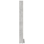 CD Cabinet Concrete Grey 102x23x177.5 cm Engineered Wood