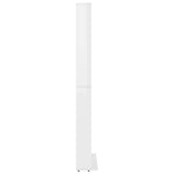 CD Cabinet High Gloss White 102x23x177.5 cm Engineered Wood