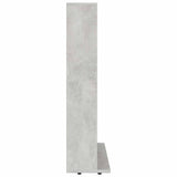CD Cabinet Concrete Grey 100x23x89.5 cm Engineered Wood - Top-Down View