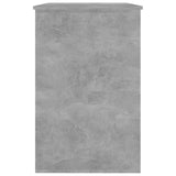 Desk Concrete Grey 100x50x76 cm Engineered Wood - Low Angle