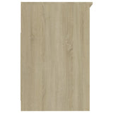 Drawer Cabinet Sonoma Oak 40x50x76 cm Engineered Wood