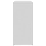 Sideboard White 80x36x75 cm Engineered Wood