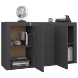 Sideboard Grey 120x36x69 cm Engineered Wood