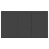 Sideboard Grey 120x36x69 cm Engineered Wood