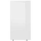 Sideboard High Gloss White 120x36x69 cm Engineered Wood