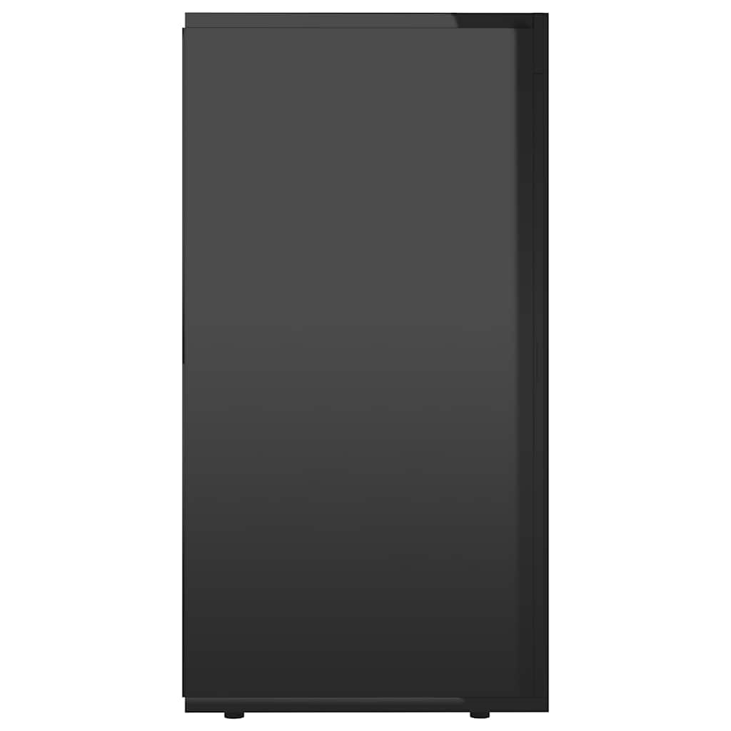Sideboard High Gloss Black 120x36x69 cm Engineered Wood