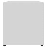 TV Cabinet White 80x34x36 cm Engineered Wood
