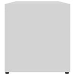 TV Cabinet White 80x34x36 cm Engineered Wood