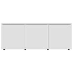 TV Cabinet White 80x34x30 cm Engineered Wood