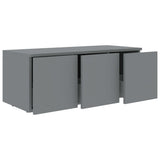 TV Cabinet Grey 80x34x30 cm Engineered Wood