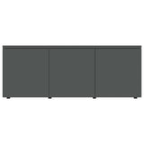 TV Cabinet Grey 80x34x30 cm Engineered Wood
