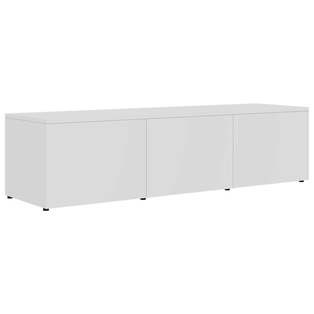 TV Cabinet White 120x34x30 cm Engineered Wood