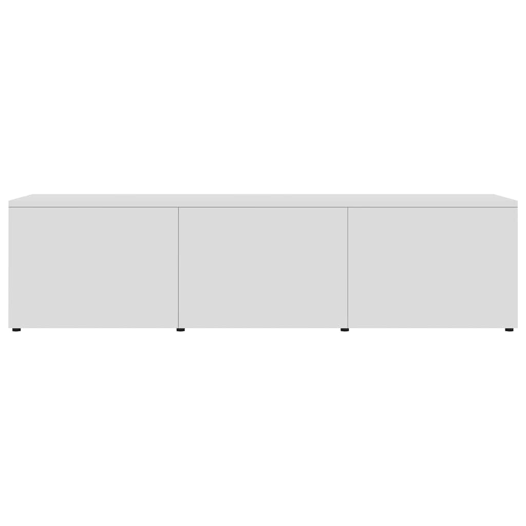 TV Cabinet White 120x34x30 cm Engineered Wood