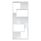 Book Cabinet White 67x24x161 cm Engineered Wood