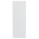 Book Cabinet White 67x24x161 cm Engineered Wood