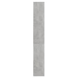 Book Cabinet Concrete Grey 67x24x161 cm Engineered Wood - Extra Image