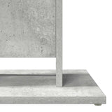 Bistro Table Concrete Grey 60x60x75 cm Engineered Wood - Close-Up Angle