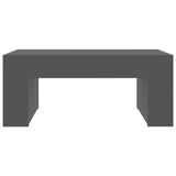Coffee Table Grey 100x60x42 cm Engineered Wood
