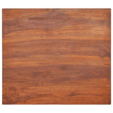 Bedside Cabinet 40x35x60 cm Solid Teak Wood - Rear View