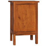 Bedside Cabinet 40x35x60 cm Solid Teak Wood - 45-Degree Angle