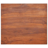 Bedside Cabinet 40x35x60 cm Solid Teak Wood - Rear View