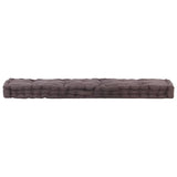 Pallet Floor Cushions 2 pcs Cotton Anthracite