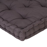 Pallet Floor Cushions 2 pcs Cotton Anthracite - Extra Image