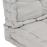 Pallet Floor Cushions 2 pcs Cotton Grey - Extra Image