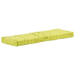 Pallet Floor Cushions 2 pcs Cotton Green
