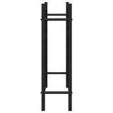 Wine Rack for 48 Bottles Black Metal
