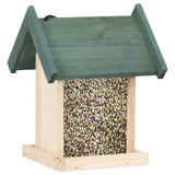 Bird Feeders 4 pcs Firwood - Side View
