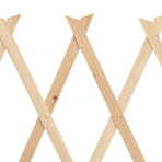Trellis Fences 5 pcs Firwood 180x60 cm