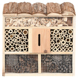 Insect Hotel 30x10x30 cm Firwood - Front View