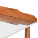 Plant Stand 76x37x89 cm Firwood - Rear View