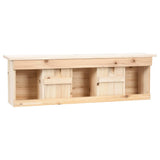 Sparrow House with 5 Rooms 68x15x21 cm Firwood