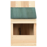 Bird Houses 4 pcs 12x16x20 cm Firwood - Side View